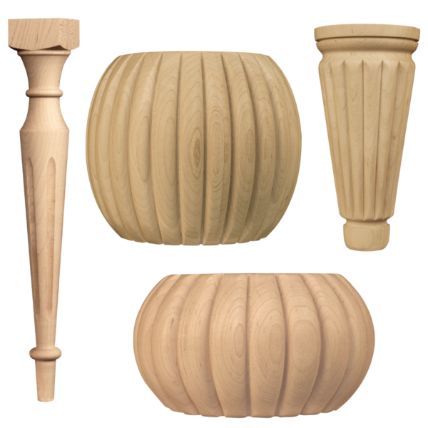 Osborne Wood Reeded and Fluted Collection