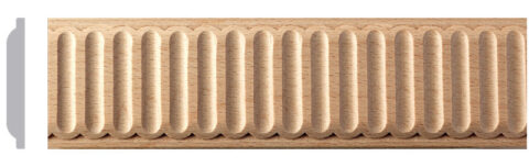 Carved Fluted Moulding