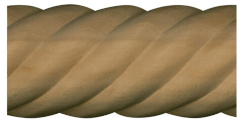 2 1/2" Half Round Rope