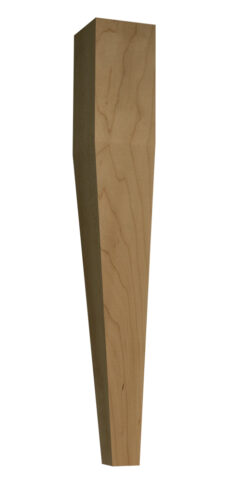 2 Sided Tapered Coffee Table Leg