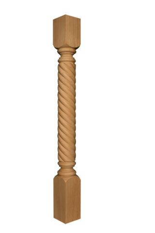 Rope Full Round Column Leg
