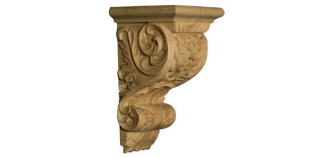 Baroque Corbel with Acanthus Leaves