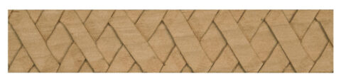 Basket Weave Chair Rail