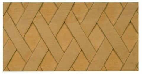 Basket Weave Chair Rail