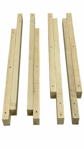 Breadboard Table Slides - Sold as Two Pairs (16" Opening)
