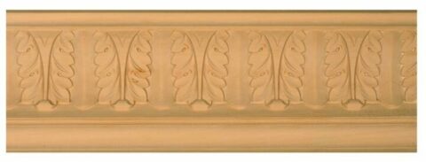 Carved Acanthus Leaf Crown