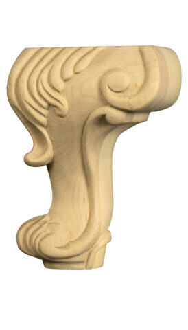 Carved Queen Anne Foot