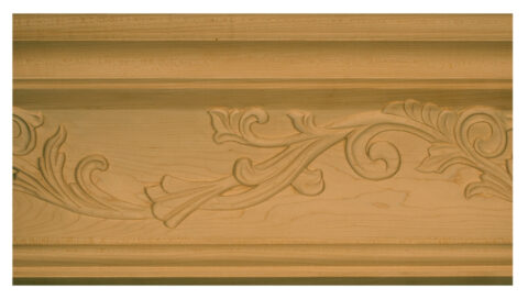 Carved Vine Crown Moulding