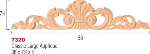 Classic Large Applique