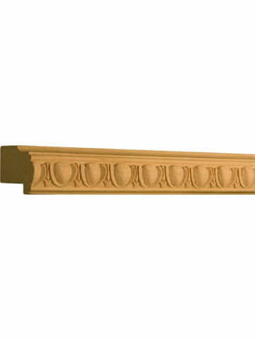 Egg & Dart Light Rail Moulding