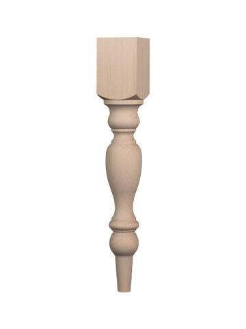 English Bench Leg No Ferrule