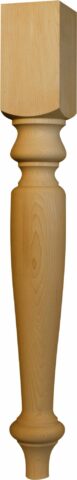 English Country Dining Table Leg