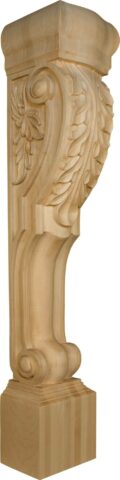 Extended Roman Island Height Corbel with Acanthus
