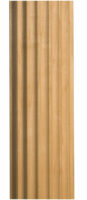 Fluted Half Round Dowel Moulding