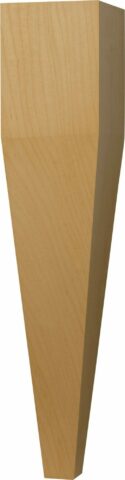 Four Sided Taper Coffee Table Leg