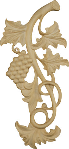Grape Vine Applique Right