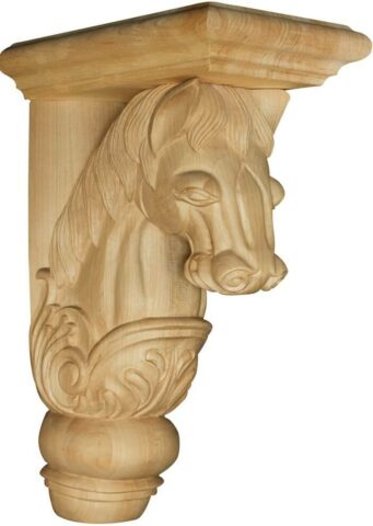 Horse Corbel