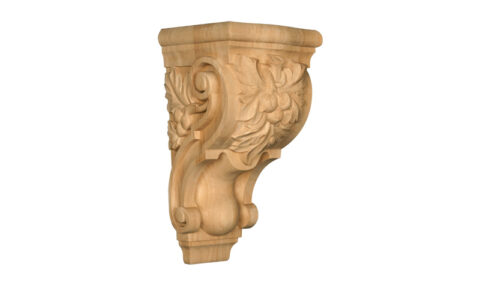 Large Acorn Corbel