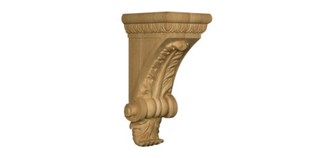 Large Egg & Dart Corbel