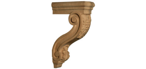 Large Open Grape Corbel