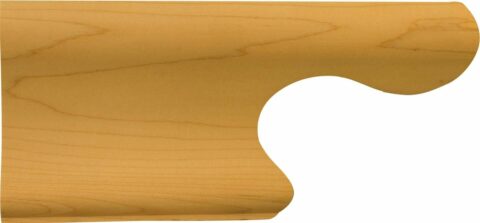 Left Colonial Ogee Foot
