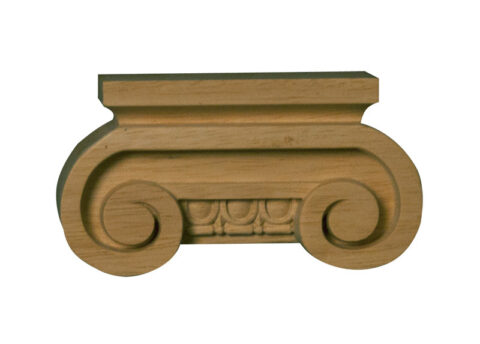 Medium/Small Ionic Half Round Capital