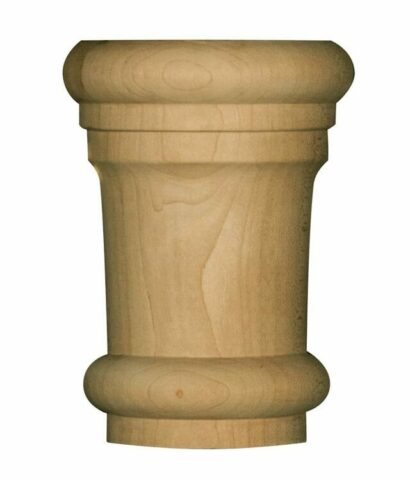 Medium Traditional Half Round Capital
