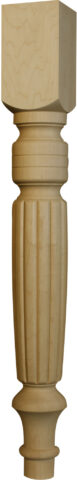Old World Dining Table Leg