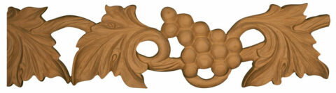 Open Grape Vine Moulding