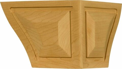 Raised Panel Corner Foot