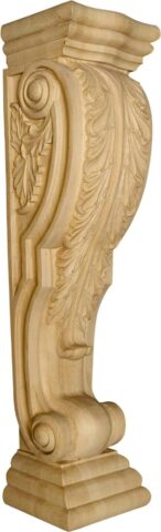 Ravenna Island Height Corbel with Acanthus Leaves