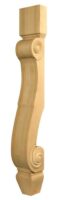 Revival Scroll Pilaster