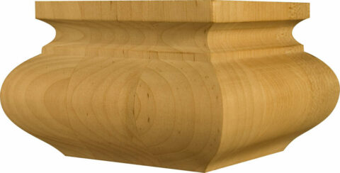 Short Square Couch Foot
