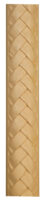 Sm. Basket Weave Half Round Moulding