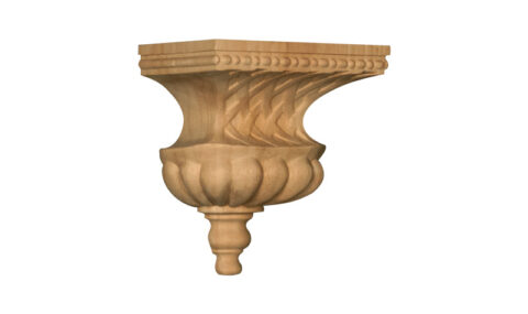 Small Bell with Basket Weave Corbel