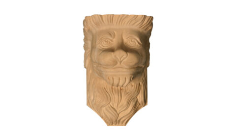 Small Lion Head Corbel