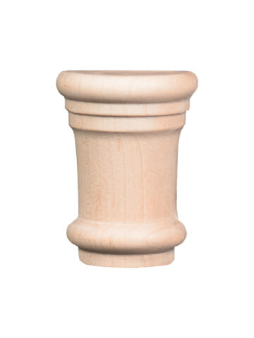 Small Traditional Half Round Capital