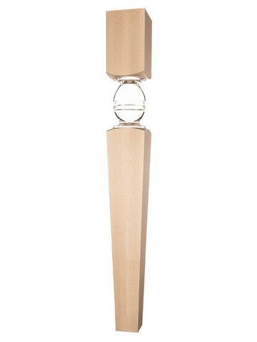 Solaris Acrylic Dining Table Leg