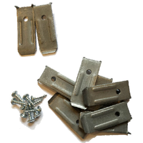 SOLD AS A SET OF TEN~Table Leaf Levelers with screws