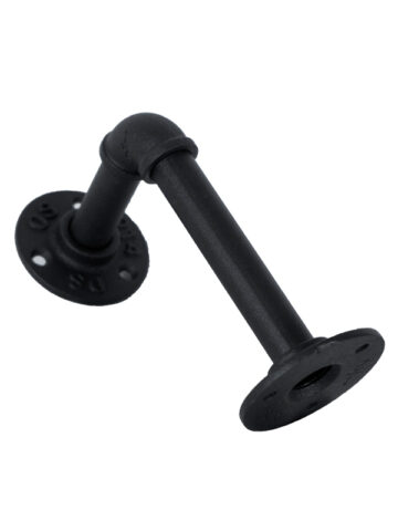 SOLD AS A SET OF TWO ~ Pipe Shelf Brackets