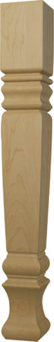 Square Farm Dining Table Leg