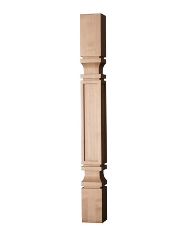 Square Mission Dining Table Leg