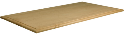 Table Top with Thumbnail Edge