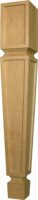 Tapered Mission End Table Leg