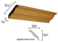 Traditional Cabinet Crown Moulding