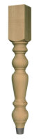 Traditional Husky Dining Table Leg
