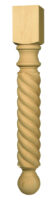 Traditional Rope Dining Table Leg