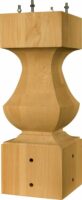 Transitional Table Pedestal