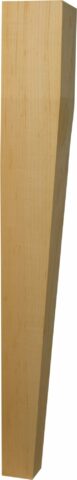 Two Sided Tapered Dining Table Leg